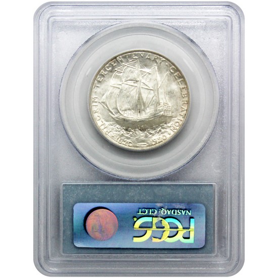 1920 Pilgrim Commemorative Half Dollar MS65 PCGS Blue Label 1920 Pilgrim Commemorative Half Dollar MS65 PCGS Blue Label