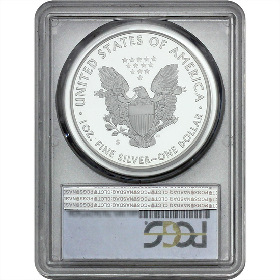 2018 S Silver American Eagle Coin PR70 FDI DCAM PCGS Shield Label 2018 S Silver American Eagle Coin PR70 FDI DCAM PCGS Shield Label