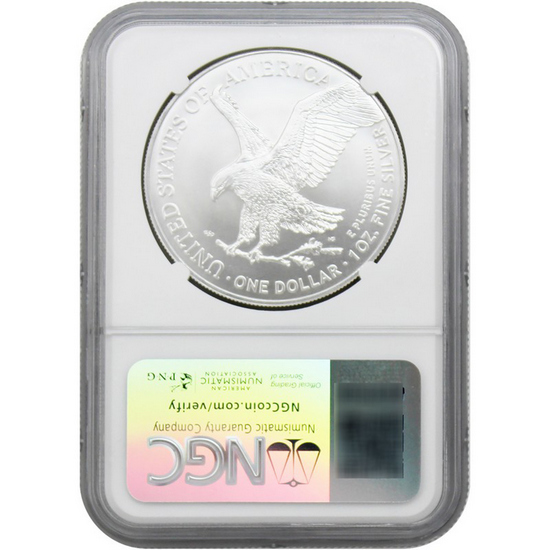 2025 Silver American Eagle Coin MS70 NGC Made in The USA Holder 2025 Silver American Eagle Coin MS70 NGC Made in The USA Holder