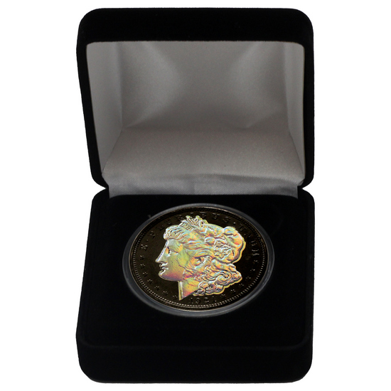 1921 Silver Morgan Dollar Holonight Edition