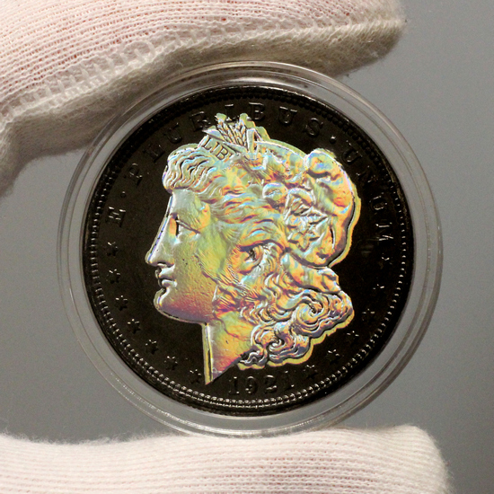 1921 Silver Morgan Dollar Holonight Edition 1921 Silver Morgan Dollar Holonight Edition