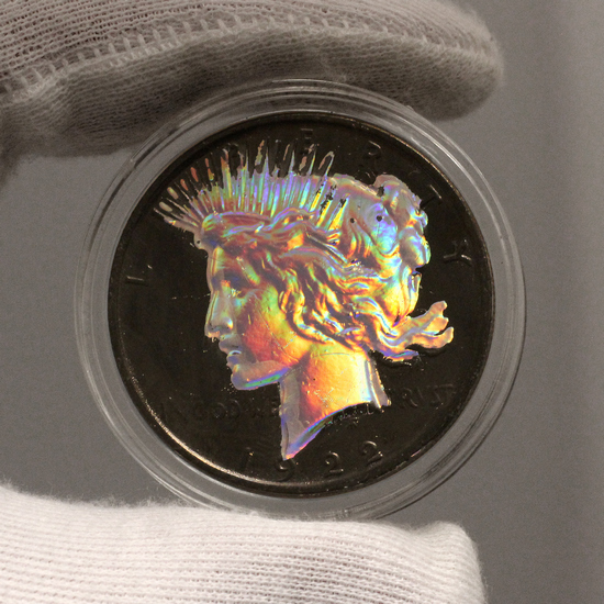 1922 Silver Peace Dollar Holonight Edition 1922 Silver Peace Dollar Holonight Edition