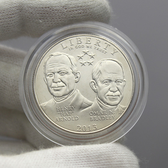 2013 D 5-Star Generals Marshall/Eisenhower Half Dollar BU Coin in OGP 2013 D 5-Star Generals Marshall/Eisenhower Half Dollar BU Coin in OGP