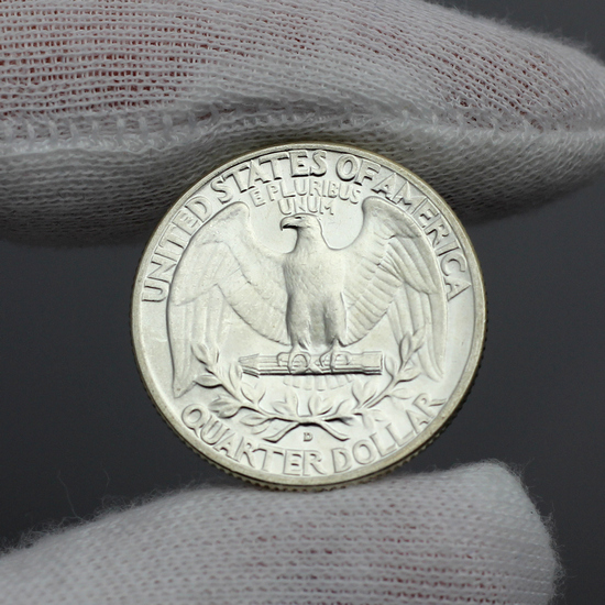 1940 D Silver Washington Quarter BU Condition 1940 D Silver Washington Quarter BU Condition