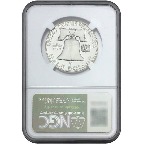 1960 Franklin Silver Half Dollar PF69 NGC Brown Label