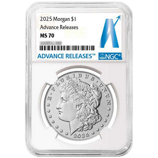 2025 Morgan and Peace Silver Dollar Set MS70 Advance Releases NGC AR Label 2025 Morgan and Peace Silver Dollar Set MS70 Advance Releases NGC AR Label
