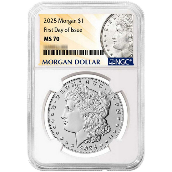 2025 Morgan and Peace Silver Dollar Set MS70 FDI NGC Morgan Peace Dollar Label 2025 Morgan and Peace Silver Dollar Set MS70 FDI NGC Morgan Peace Dollar Label