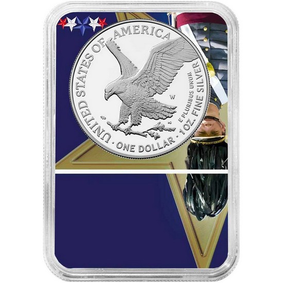 2025 W Silver American Eagle 250th US Army Privy Coin PF70 UC FDI NGC West Point Core 2025 W Silver American Eagle 250th US Army Privy Coin PF70 UC FDI NGC West Point Core