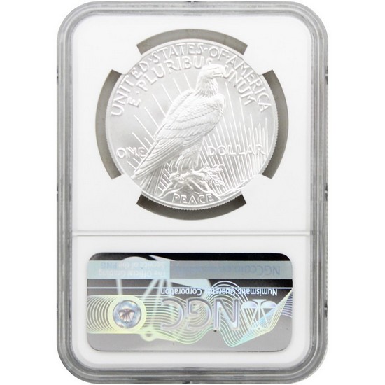 2025 Peace Silver Dollar Set MS69 NGC Peace Dollar Label