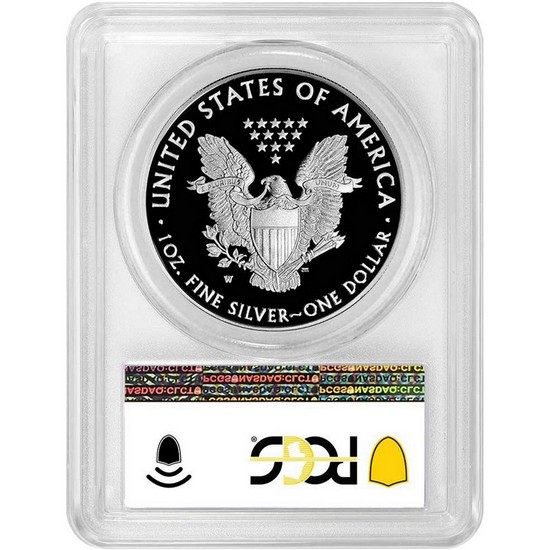 2021 W Silver American Eagle Congratulations Set PR70 DCAM FS PCGS Flag Label