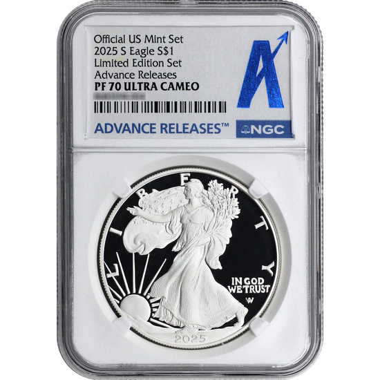 2025 S United States Mint Limited Edition Silver Proof Set PF70 UC AR NGC Advanced Releases