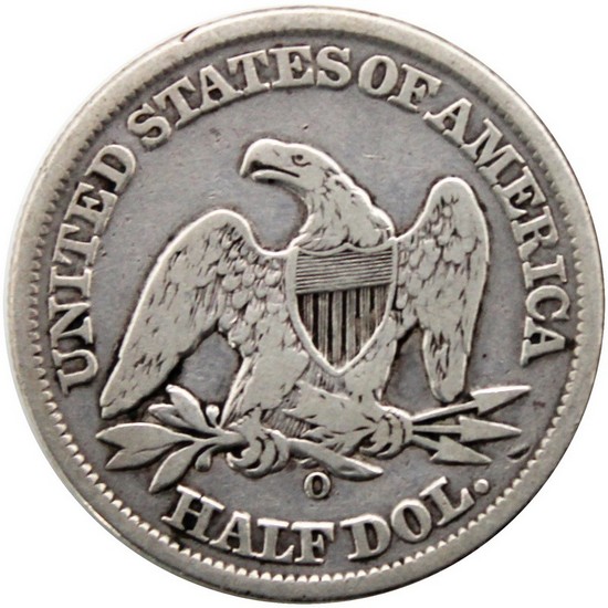 1839-1891 O Date Our Choice Liberty Seated Half Dollar G/VG Condition