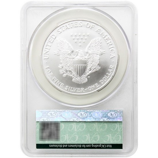 1996 Silver Eagle CAC MS69 1996 Silver Eagle CAC MS69