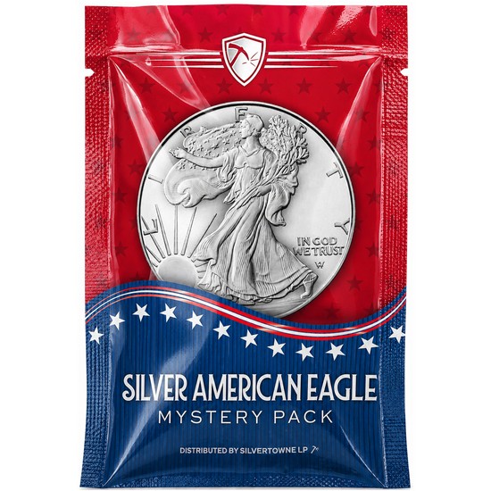 NGC Mint State Silver Eagle Mystery Pack #127220