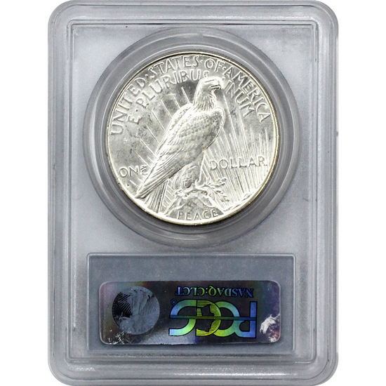 1927 S Peace Silver Dollar AU58 PCGS 1927 S Peace Silver Dollar AU58 PCGS