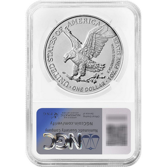 2025 Silver American Eagle Coin MS69 NGC Brown Label 2025 Silver American Eagle Coin MS69 NGC Brown Label