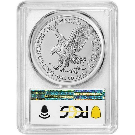 2025 Silver American Eagle Coin MS70 PCGS Blue Label 2025 Silver American Eagle Coin MS70 PCGS Blue Label