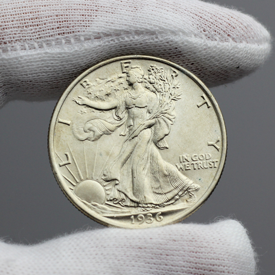1936 Walking Liberty Half Dollar BU Condition