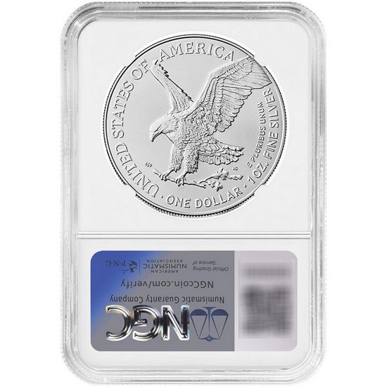 2025年 アメリカ シルバーイーグル Privy NGC 【初期5万枚限定】② 2025年 アメリカ シルバーイーグル Privy NGC 【初期5万枚限定