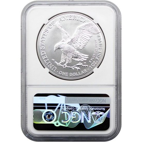 2026 Silver American Eagle Coin MS70 FDI NGC Michael Gaudioso Signed