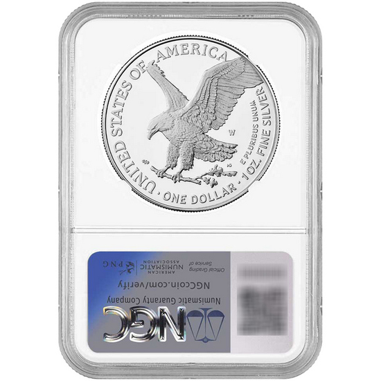 1776-2026 W Silver American Eagle Liberty Bell 250th Anniversary Privy Coin PF69 UC ER NGC Blue Label
