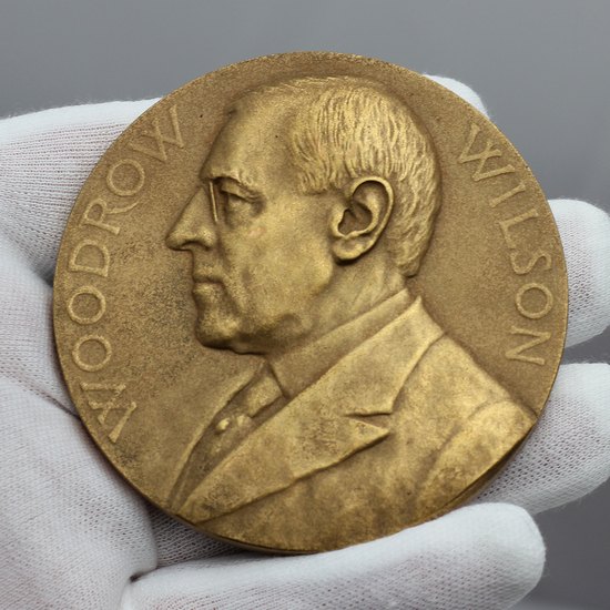 Woodrow Wilson Presidential Bronze Medal OGP