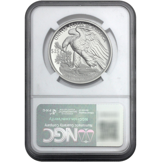 2024 W Palladium Eagle PF70 UC ER NGC Blue Label 2024 W Palladium Eagle PF70 UC ER NGC Blue Label