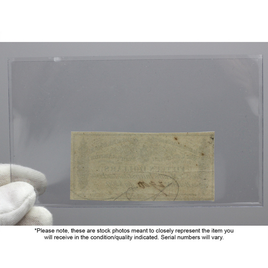 1864 $15 Confederate States of America Bond Note in CU Condition