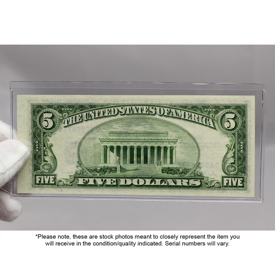 1953 $5 Silver Certificate CU Condition