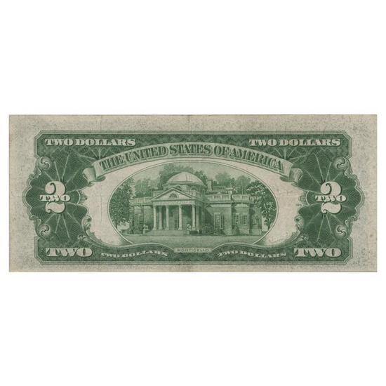 1928 $2 Red Seal Legal Tender Note in CU Condition 1928 $2 Red Seal Legal Tender Note in CU Condition