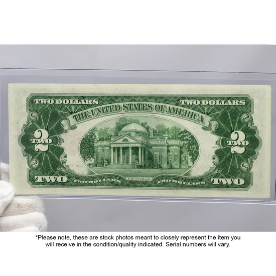 Series 1953 $2 Red Seal Legal Tender Note CU Condition Series 1953 $2 Red Seal Legal Tender Note CU Condition