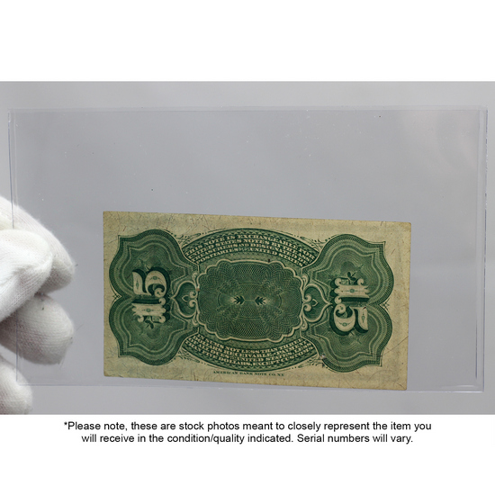 Series 1863 Fifteen Cent Fractional Currency Note EF/AU Condition