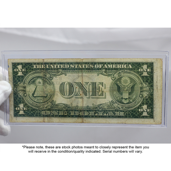 Series 1935 North African $1 Silver Certificate in G/VG Condition