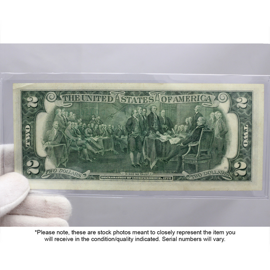 Series 1976 $2 Bicentennial Note CU Condition Series 1976 $2 Bicentennial Note CU Condition