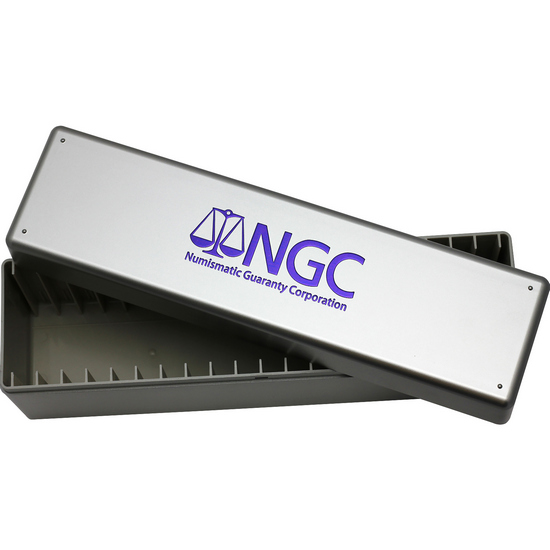 NGC Plastic Storage Box for NGC Certified Coins NGC Plastic Storage Box for NGC Certified Coins