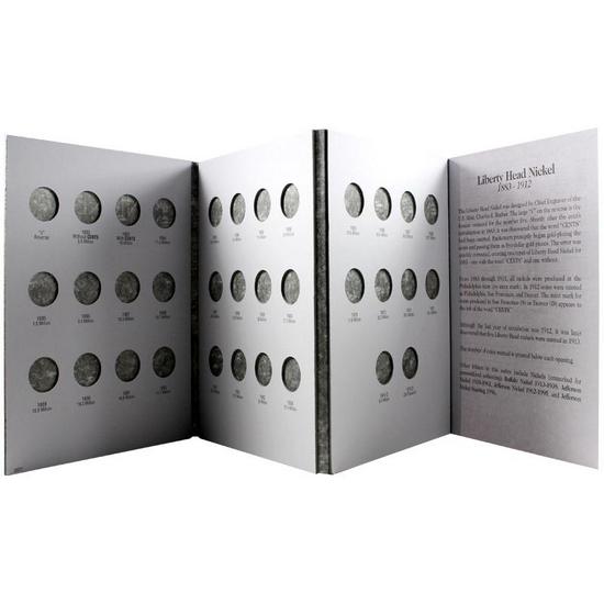 Harris Liberty Head Nickel Folder 1883-1912 Harris Liberty Head Nickel Folder 1883-1912