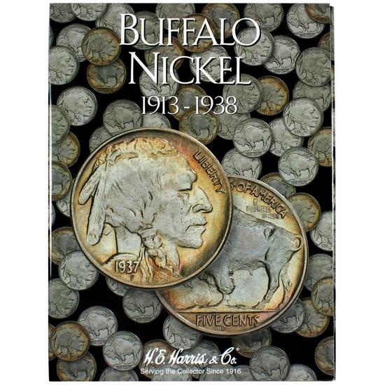 Harris 1913-1938 Buffalo Nickel Folder
