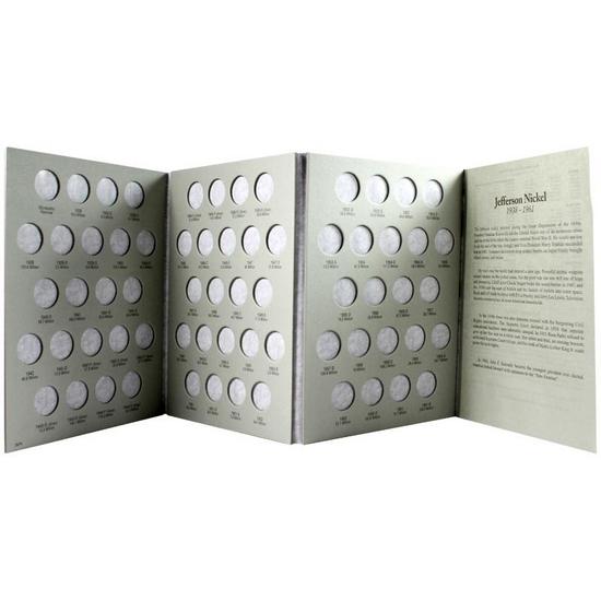 Harris 1938-1961 Jefferson Nickel Folder Harris 1938-1961 Jefferson Nickel Folder