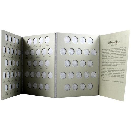 Harris 1996-2002 Jefferson Nickel Folder Harris 1996-2002 Jefferson Nickel Folder