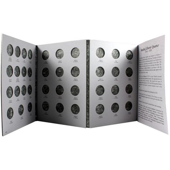 Harris Standing Liberty Quarter Folder 1916-1930 Harris Standing Liberty Quarter Folder 1916-1930