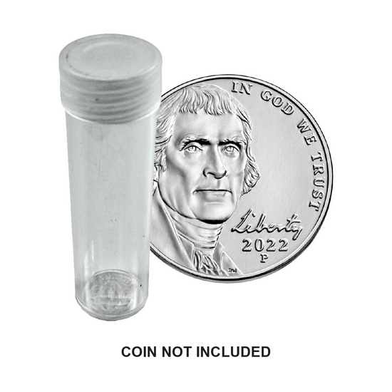 Round Coin Tube - Nickel Round Coin Tube - Nickel
