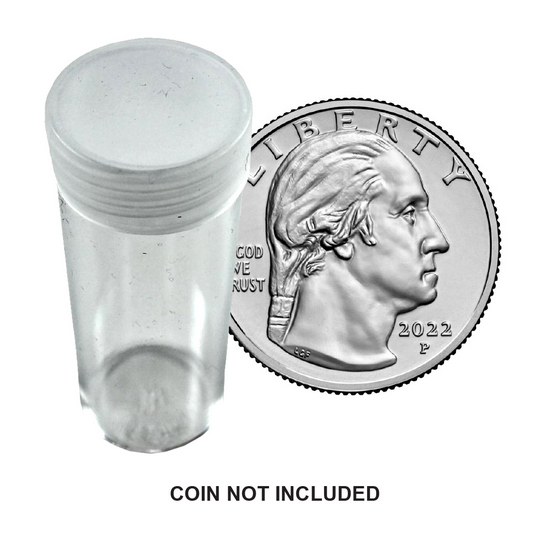 Round Coin Tube - Quarter Round Coin Tube - Quarter