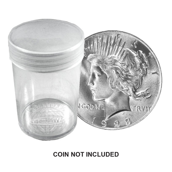 Round Coin Tube - Dollar Round Coin Tube - Dollar