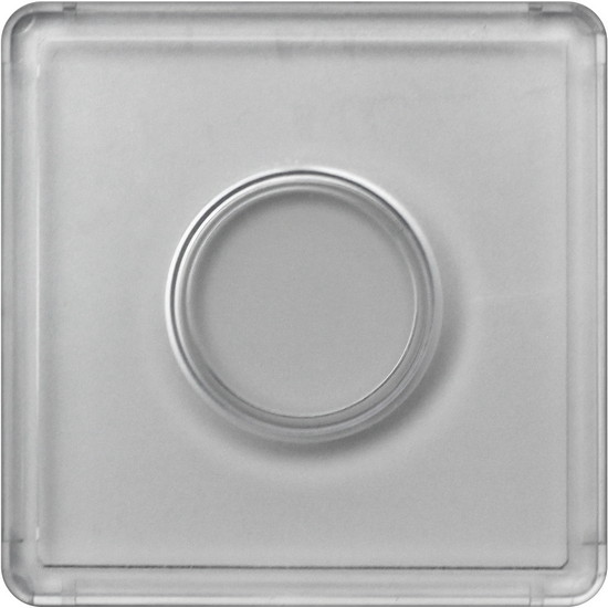 US Cent Clear Plastic Square Holder 2 x 2