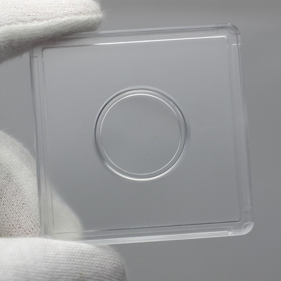 US Cent Clear Plastic Square Holder 2 x 2 US Cent Clear Plastic Square Holder 2 x 2