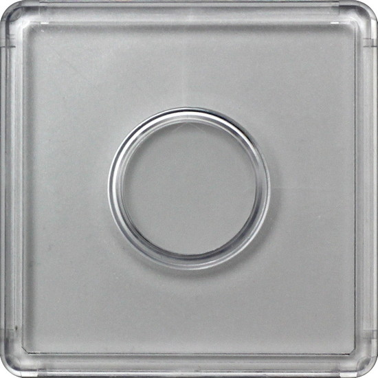 US Dime Clear Plastic Square Holder 2 x 2