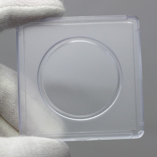 US Half Dollar Clear Plastic Square Holder 2 x 2 US Half Dollar Clear Plastic Square Holder 2 x 2