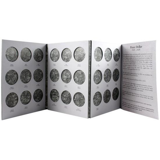Harris 1921-1935 Peace Dollar Folder Harris 1921-1935 Peace Dollar Folder