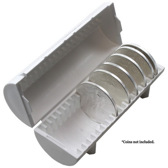 AirTite Sure Safe Silver Coin/Round Container 1 Holds 20 Silver Rounds