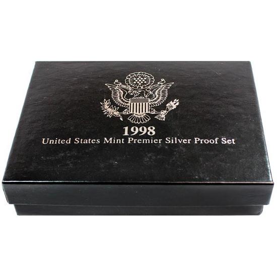 1998 OGP Box for United States Mint Premier Silver Proof Set